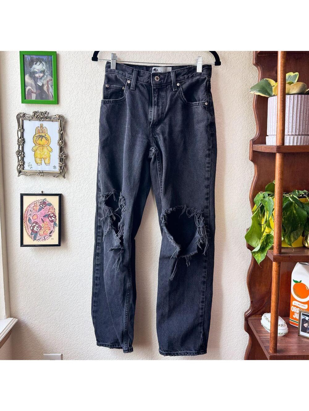 Women's Levi Silver Tab Y2K Western Indie Boho Distressed Jeans